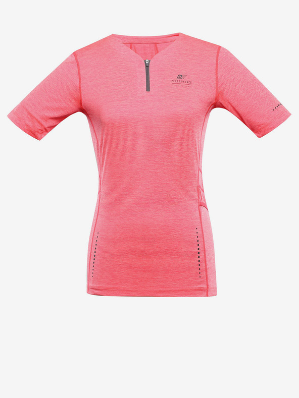 ALPINE PRO Narančasta ženska biciklistička majica ALPINE PRO Gereta