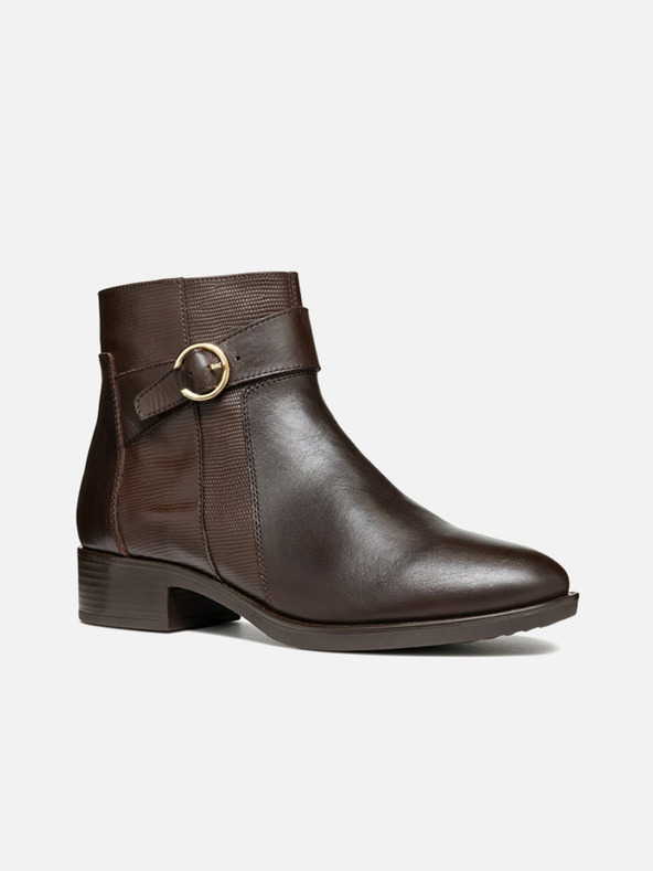 Geox Smeđe ženske gležnjače Geox Felicity