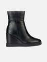 Geox Crne ženske gležnjače Geox Elidea Wedge