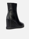 Geox Crne ženske gležnjače Geox Elidea Wedge