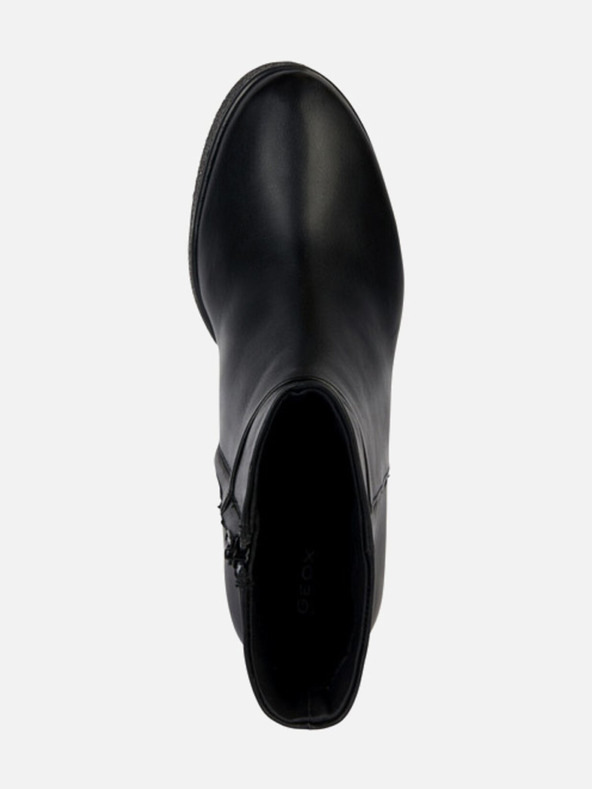 Geox Crne ženske gležnjače Geox Elidea Wedge