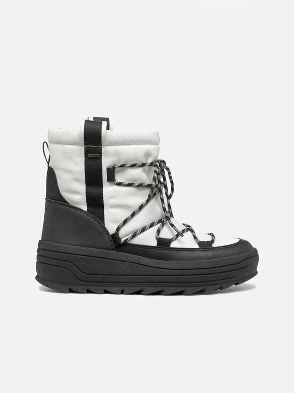 Geox Bijele ženske gležnjače Geox Milleiny ABX