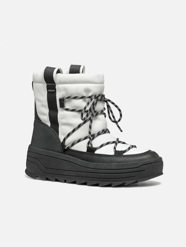 Geox Bijele ženske gležnjače Geox Milleiny ABX