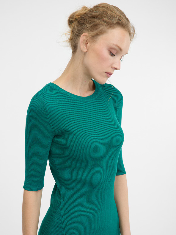 Orsay Zelena ženska kratka haljina ORSAY