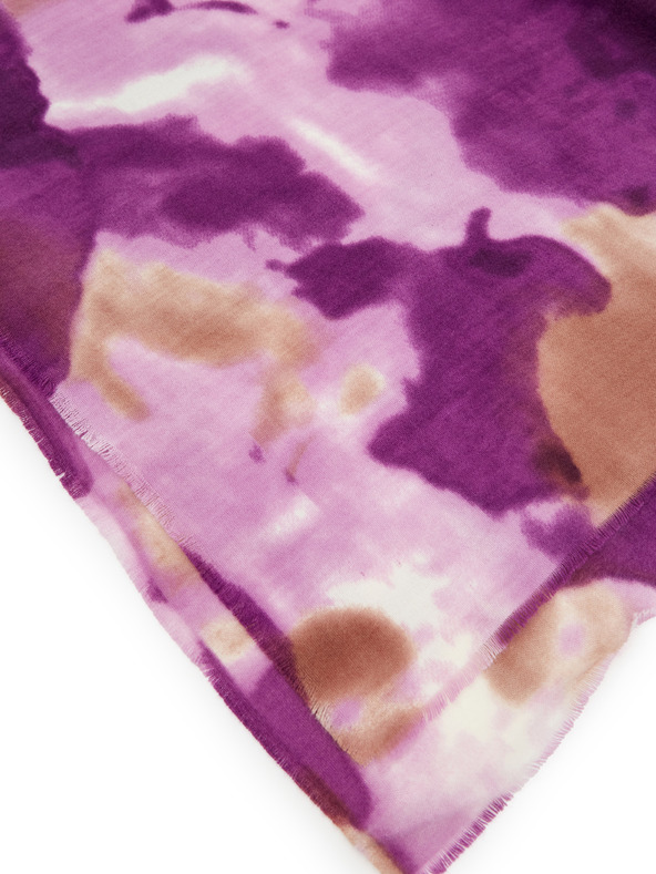 Orsay Ljubičasti ženski šal s uzorkom ORSAY