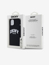DKNY Liquid Silicone Arch Logo MagSafe stražnja maska ​​za iPhone 14 crna DKNY