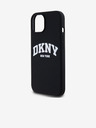 DKNY Liquid Silicone Arch Logo MagSafe stražnja maska ​​za iPhone 15 crna DKNY