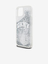 DKNY Stražnja maska ​​s logotipom Liquid Glitter Arch za iPhone 15 prozirna DKNY