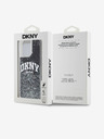 DKNY Stražnja maska ​​s logotipom Liquid Glitter Arch za iPhone 14 Pro crna DKNY