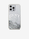 DKNY Liquid Glitter Arch Logo stražnja maska ​​za iPhone 15 Pro Max prozirna DKNY