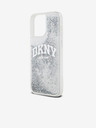 DKNY Liquid Glitter Arch Logo stražnja maska ​​za iPhone 15 Pro Max prozirna DKNY