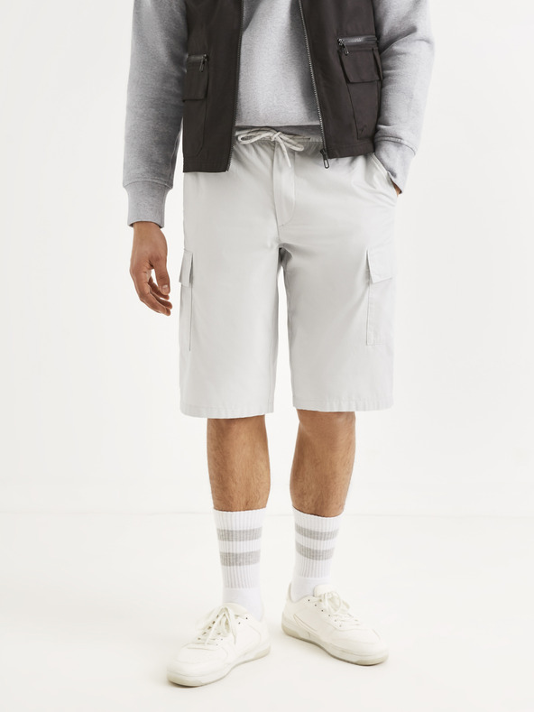 Celio Celio Rolver2Bm svijetlo sive kratke hlače