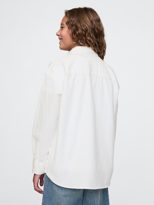 GAP Dječja oversize košulja Oxford GAP