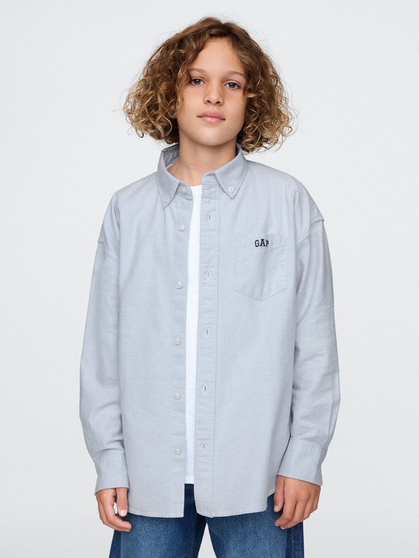 GAP Dječja oversize košulja Oxford GAP