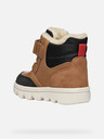 Geox Smeđe dječačke zimske cipele Geox Willaboo B Ab