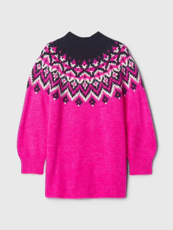 GAP Haljina džemper za bebe Fair Isle GAP