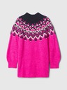 GAP Haljina džemper za bebe Fair Isle GAP