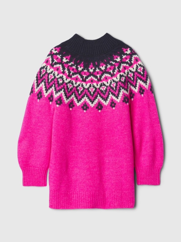 GAP Haljina džemper za bebe Fair Isle GAP
