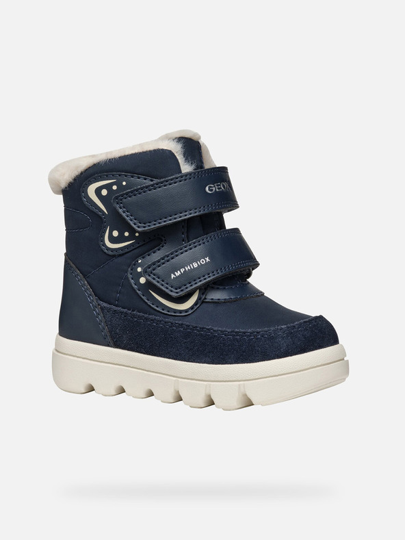 Geox Tamno plava djevojačka zimska obuća Geox Willaboo B A
