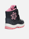 Geox Crne gležnjače za djevojčice Geox Flanfil ABX