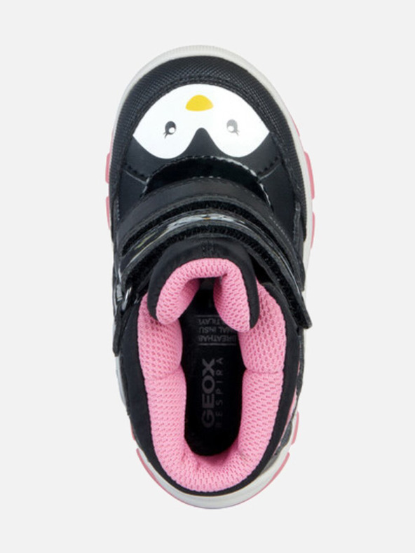 Geox Crne gležnjače za djevojčice Geox Flanfil ABX