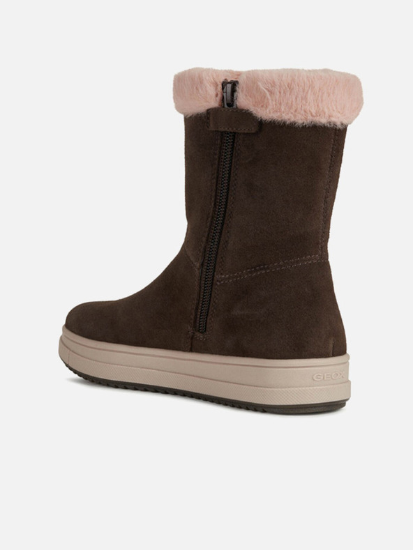 Geox Smeđe zimske cipele za djevojčice Geox Rebecca WPF