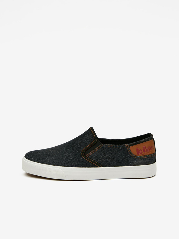 Lee Cooper Lee Cooper crne muške slip on tenisice