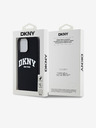 DKNY Liquid Silicone Arch Logo MagSafe stražnja maska ​​za iPhone 15 Pro Max crna DKNY