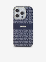 DKNY PC/TPU Ponavljajući uzorak Tonal Stripe Magsafe stražnja maska ​​za iPhone 15 Pro Plava DKNY
