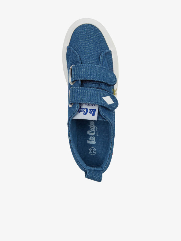 Lee Cooper Plave dječje Lee Cooper tenisice s uzorkom