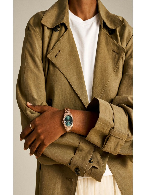 Fossil Ženski okrugli sat Fossil SCARLETTE