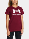 Under Armour Ženska majica Under Armour UA Rival Logo SS-RED