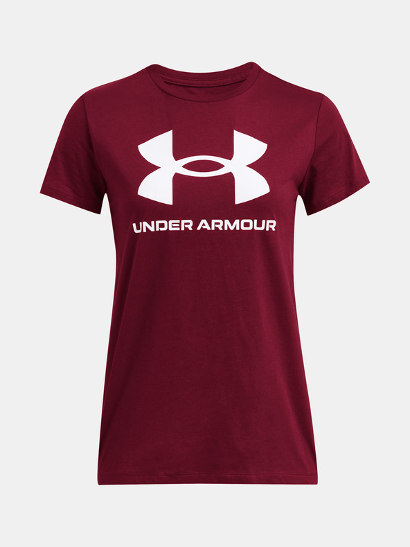 Under Armour Ženska majica Under Armour UA Rival Logo SS-RED