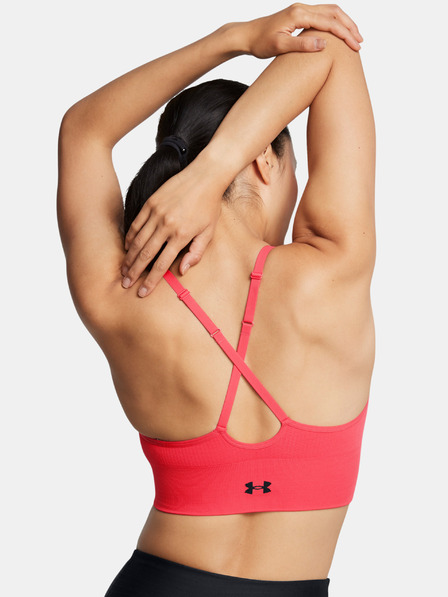 Under Armour Ženski grudnjak Under Armour Vanish Seamless Low Bra-RED