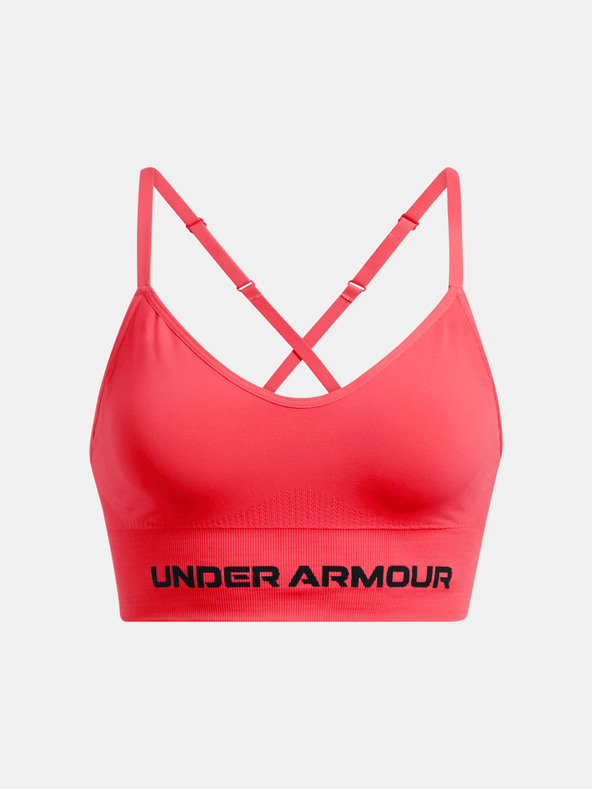 Under Armour Ženski grudnjak Under Armour Vanish Seamless Low Bra-RED