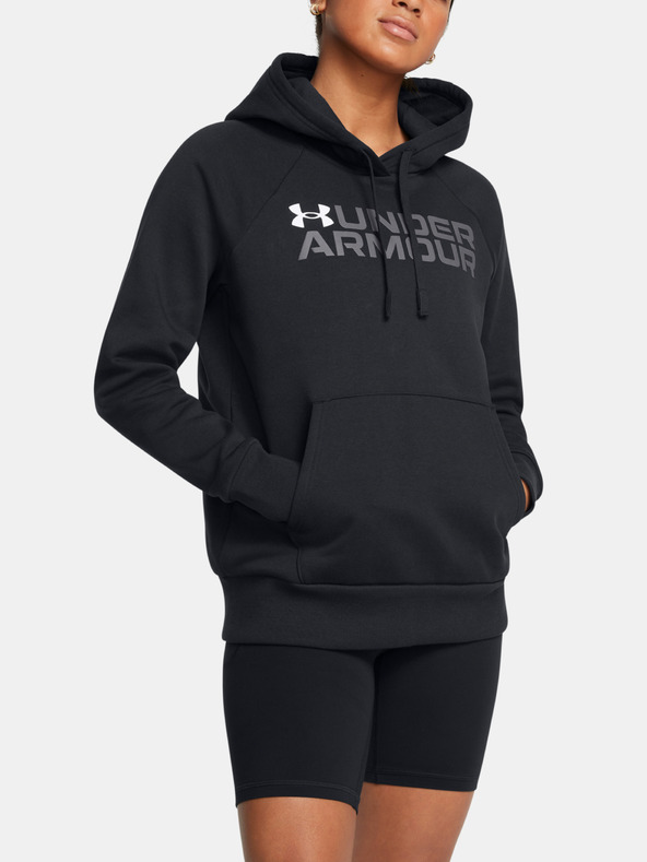 Under Armour Ženska majica s kapuljačom Under Armour Rival Fleece Wordmark