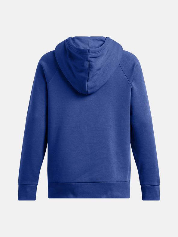 Under Armour Ženska majica Under Armour Rival Fleece Wordmark Hoodie-BLU