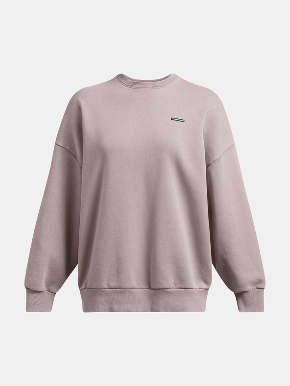 Under Armour Ženska majica Under Armour UA Icon HWT Flc OS Crew-GRY