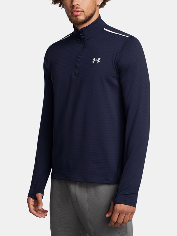 Under Armour Muška majica kratkih rukava Under Armour UA Vanish CW 1/4 Zip-BLU
