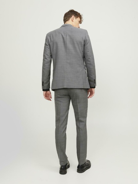 Jack & Jones Jack & Jones Solaris tamno sive muške hlače od mješavine vune