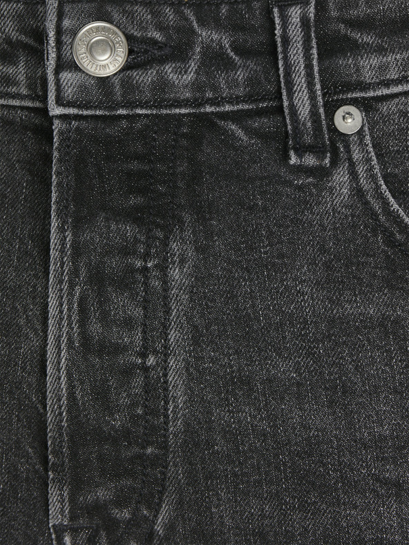 Jack & Jones Jack & Jones Chris crne muške traperice ravnog kroja