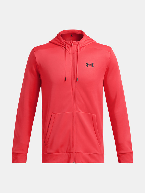 Under Armour Muški sweatshirt Under Armour UA Armor Fleece FZ Hoodie-RED