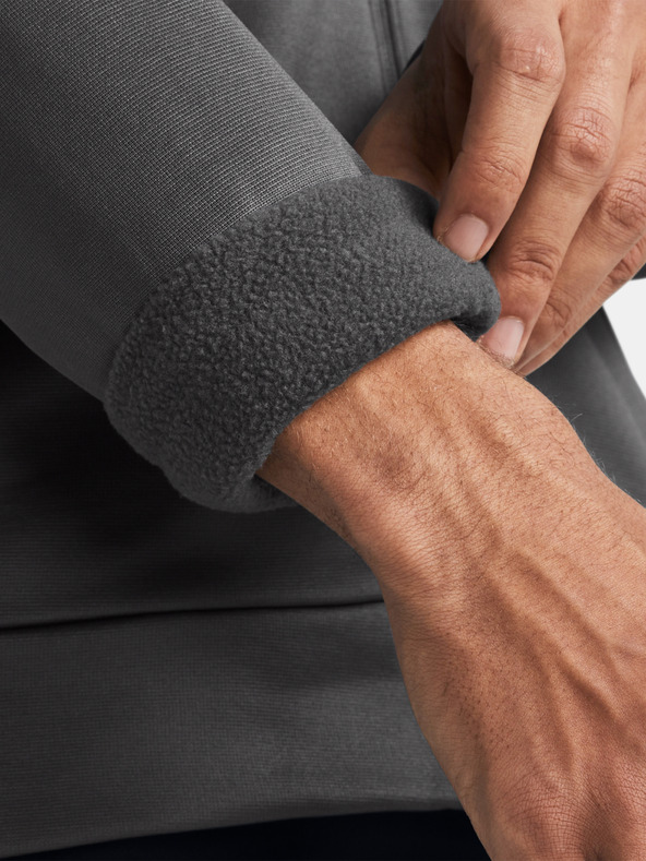 Under Armour Muška majica s majicom Under Armour UA Armor Fleece FZ Hoodie-GRY