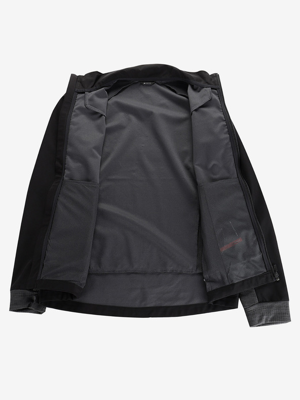 ALPINE PRO Muška softshell jakna s membranom ALPINE PRO UKEB crna