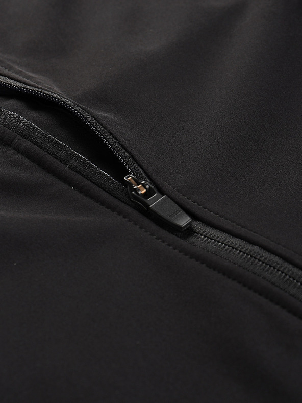 ALPINE PRO Muška softshell jakna s membranom ALPINE PRO UKEB crna