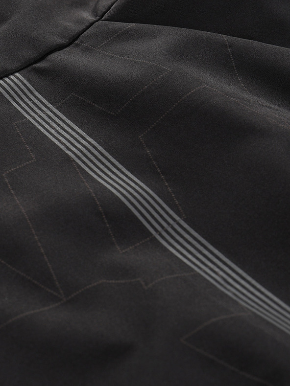 ALPINE PRO Muška softshell jakna s membranom ALPINE PRO UKEB crna