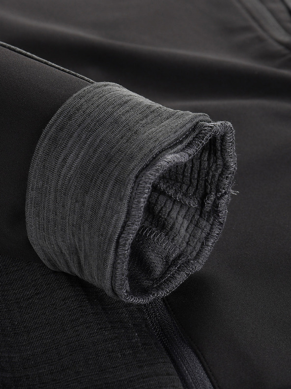 ALPINE PRO Muška softshell jakna s membranom ALPINE PRO UKEB crna