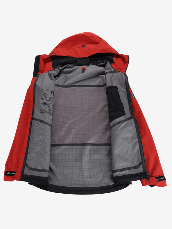 ALPINE PRO Muška jakna s ptx membranom ALPINE PRO ZARR lava falls