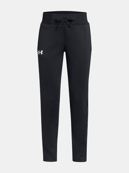 Under Armour Djevojačke trenirke Under Armour Armour Fleece Pants-BLK