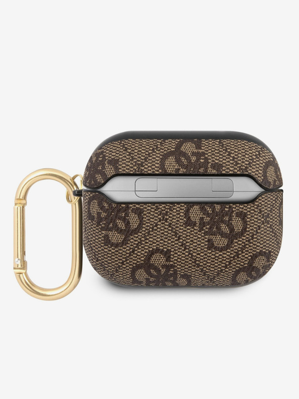 Guess 4G Script PC/PU Airpods Pro Brown Etui